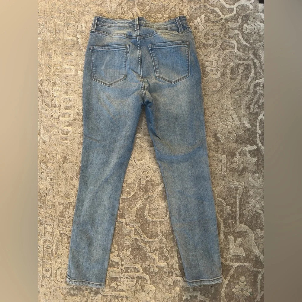 Nine West Sophia high-rise ankle jeans - Picture 3 of 4